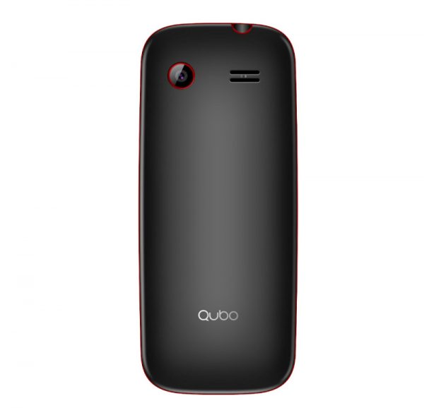 QUBO Telefono Movil Tapa X219 Rojo Dual Sim, Radio Fm,  Camara,LINTERNA,doble pantalla frontal e int - Guanxe Atlantic Marketpla